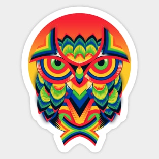 Owl 3 Sticker